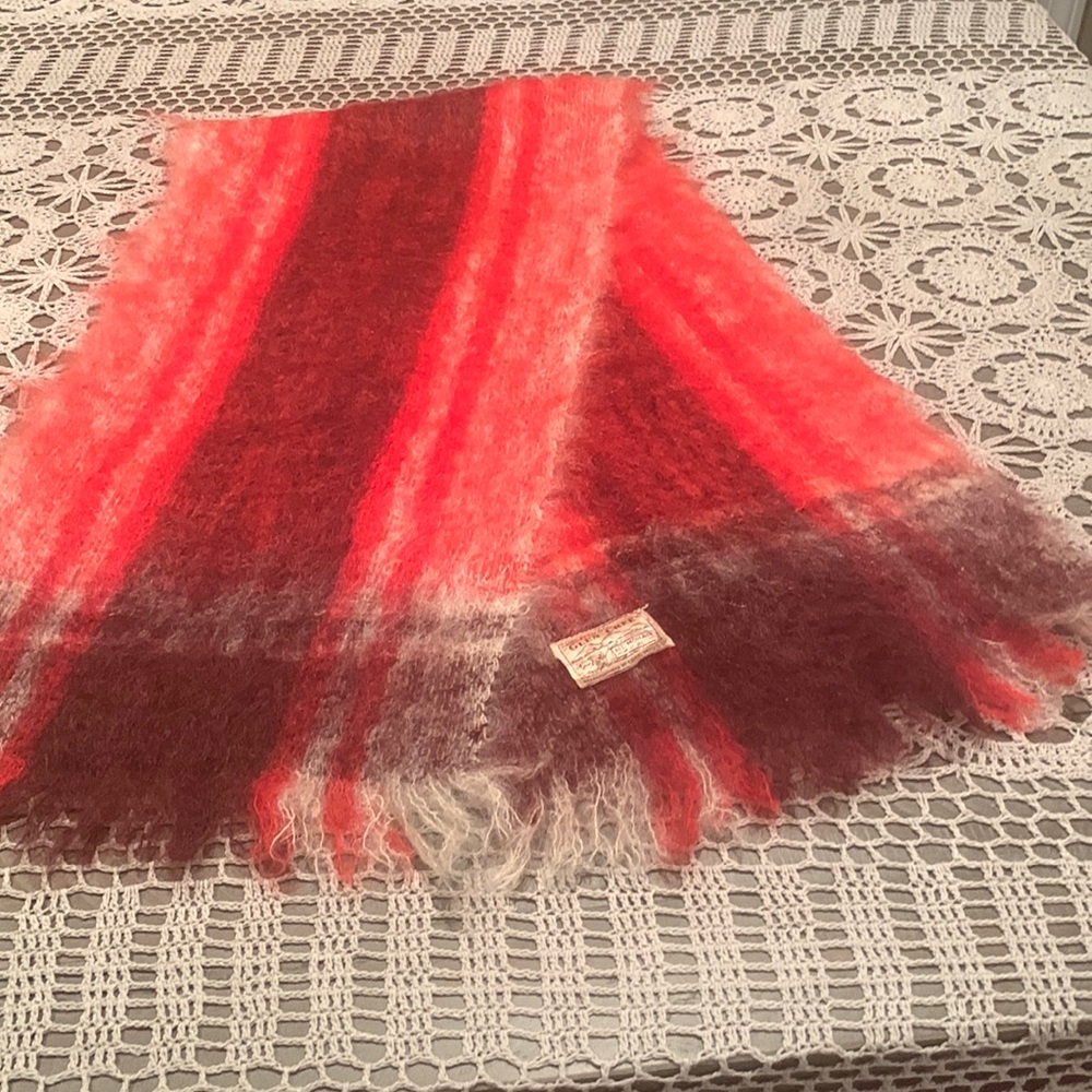 GLEN CREE MOHAIR SCARF MADE IN SCOTLAND